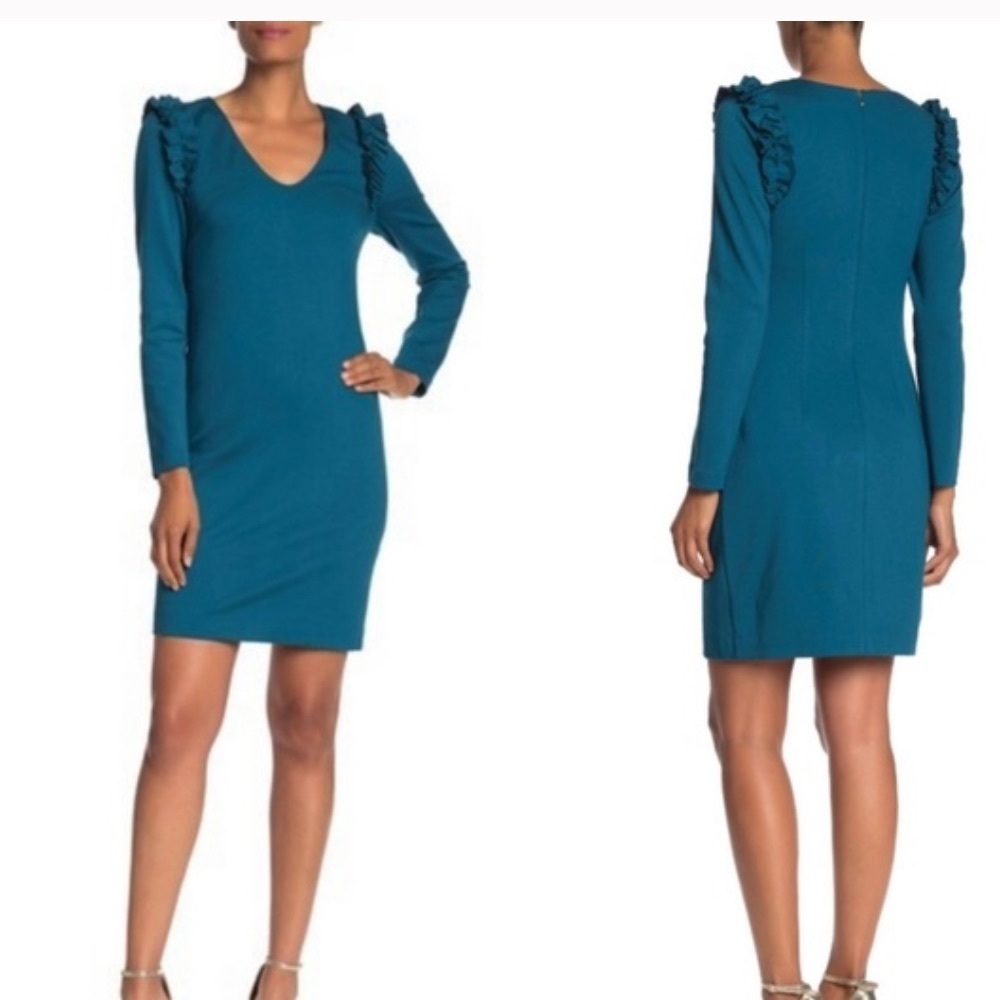 Trina Turk Eleanora Ruffle Dress NEW